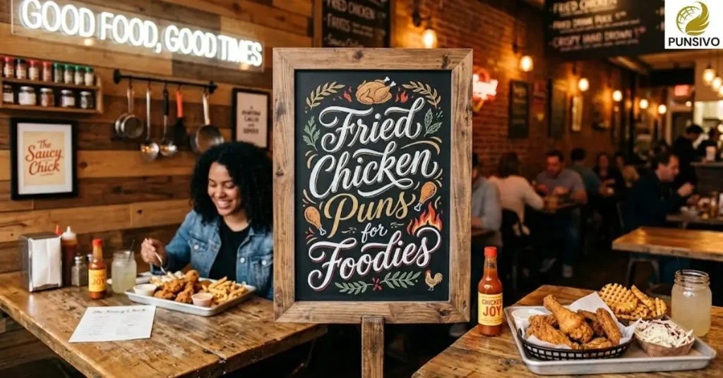 Fried Chicken Puns for Foodies