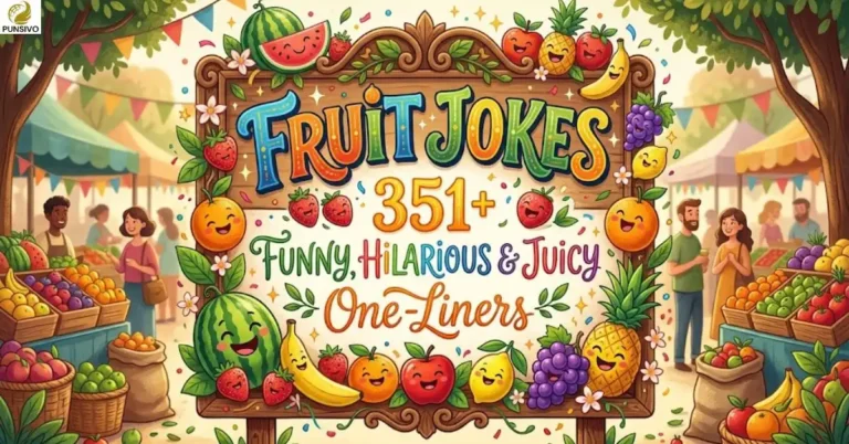 Fruit Jokes: 351+ Funny, Hilarious & Juicy One-Liners