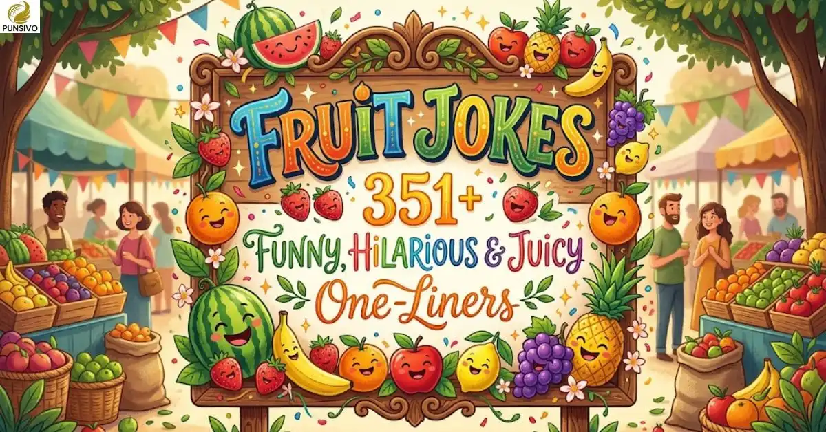 Fruit Jokes: 351+ Funny, Hilarious & Juicy One-Liners