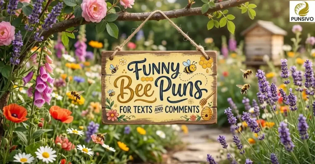 Funny Bee Puns for Texts and Comments