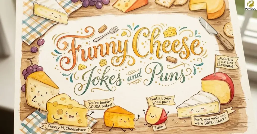 Funny Cheese Jokes and Puns