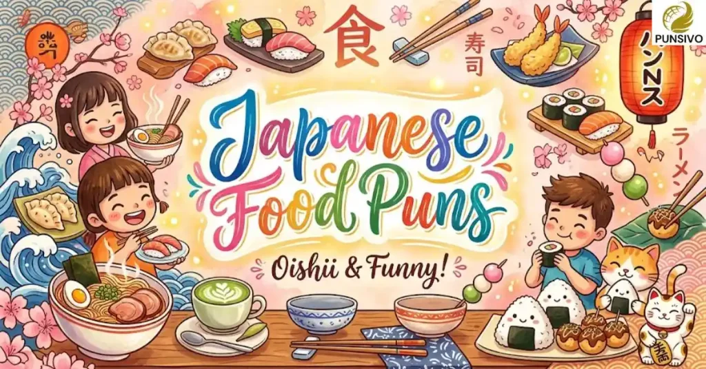 Japanese Food Puns