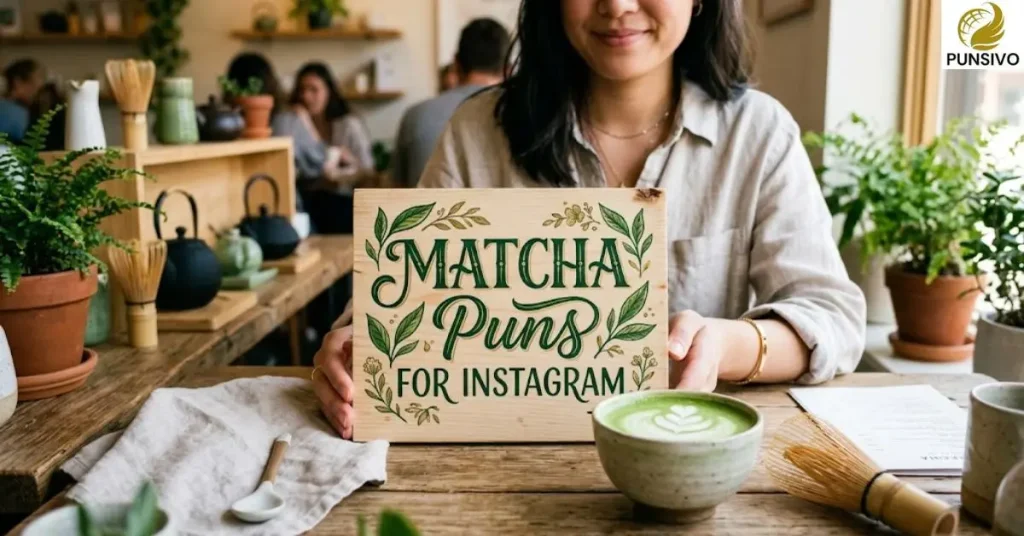Matcha Puns for Instagram