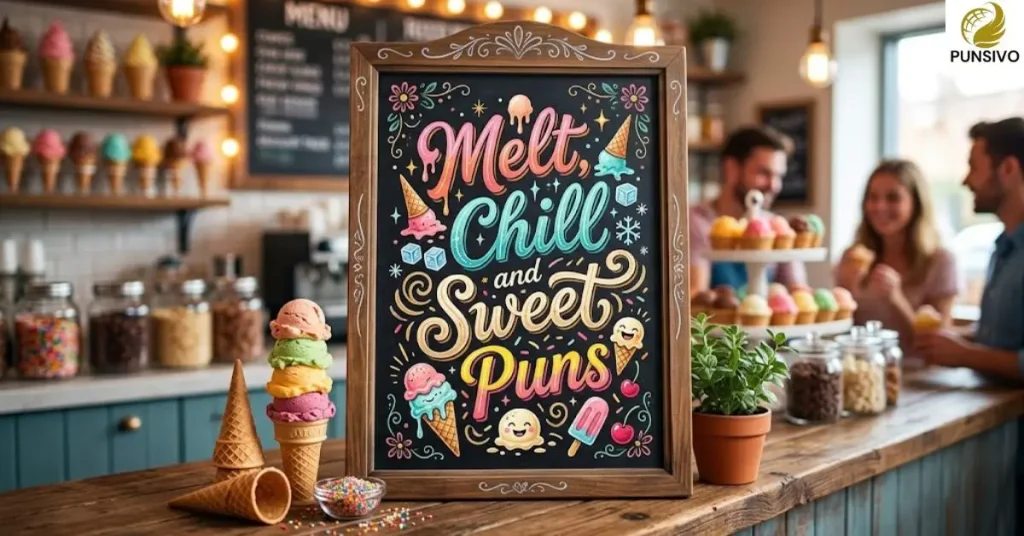 Melt, Chill and Sweet Puns