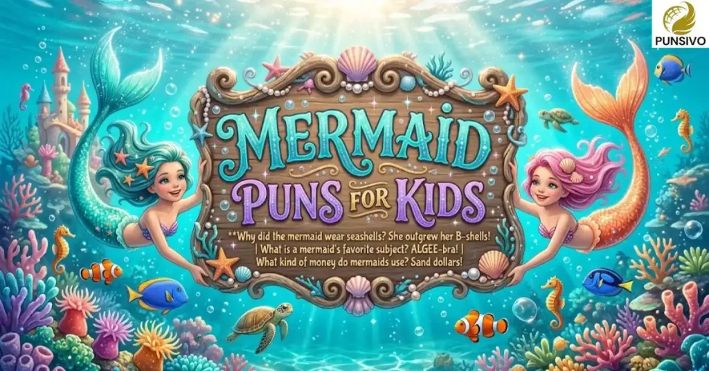 Mermaid Puns for Kids