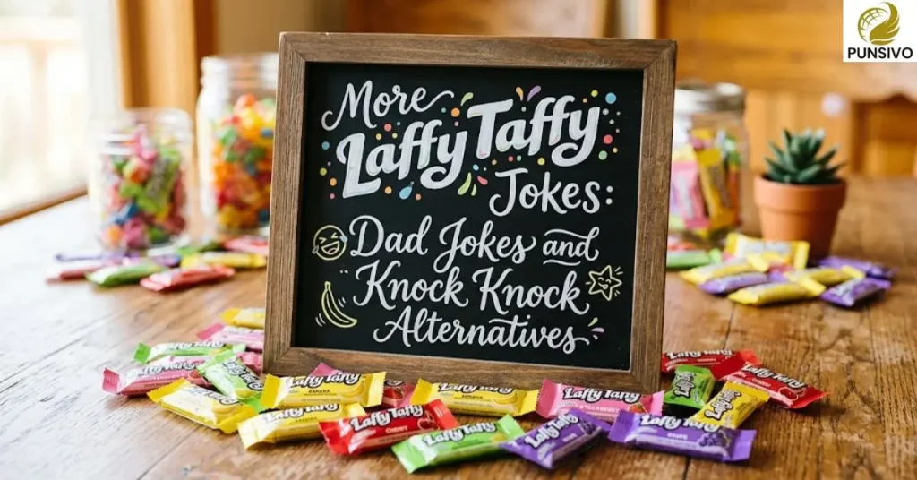 More Laffy Taffy Jokes: Dad Jokes and Knock Knock Alternatives