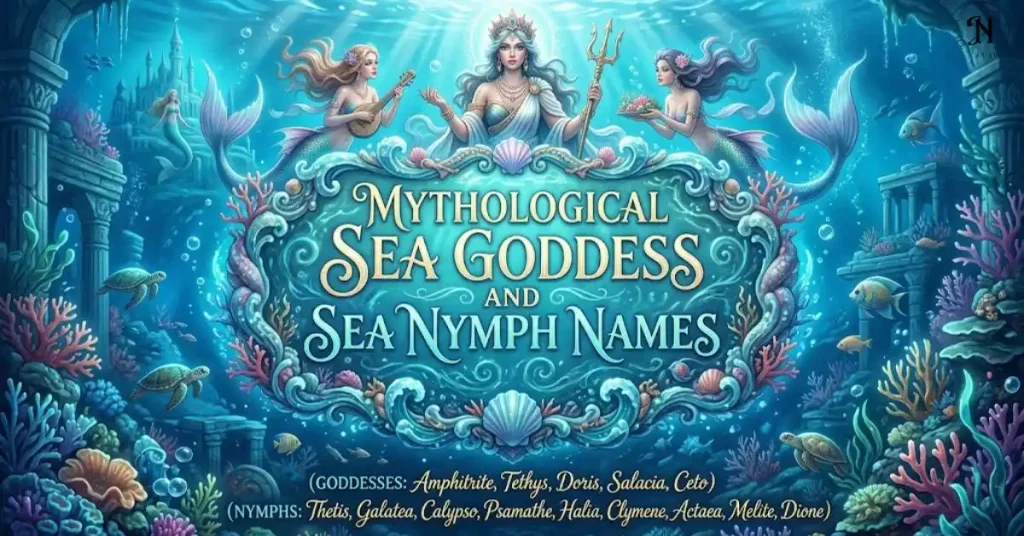 Mythological Sea Goddess and Sea Nymph Names