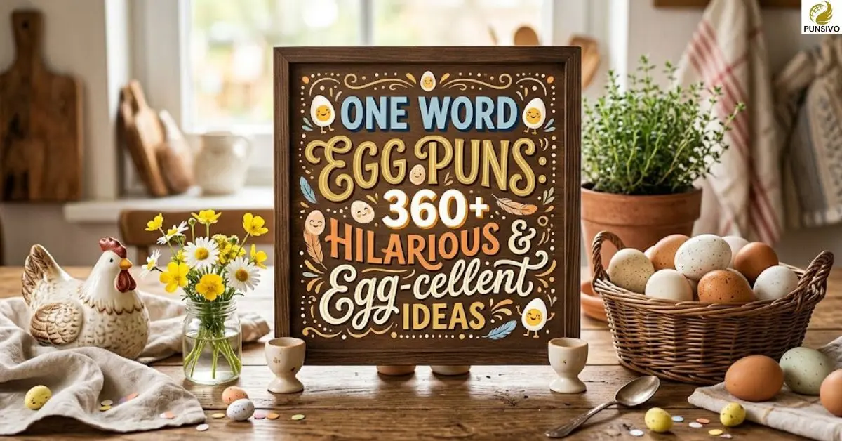 One Word Egg Puns: 360+ Hilarious & Egg cellent Ideas