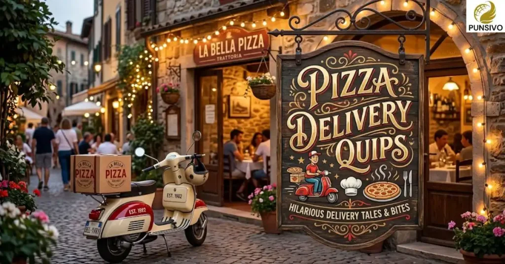 Pizza Delivery Quips