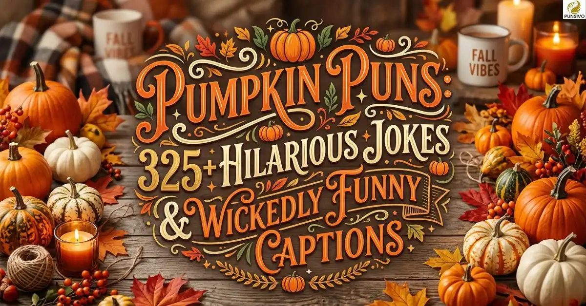 Pumpkin Puns: 325+ Hilarious Jokes & Wickedly Funny Captions