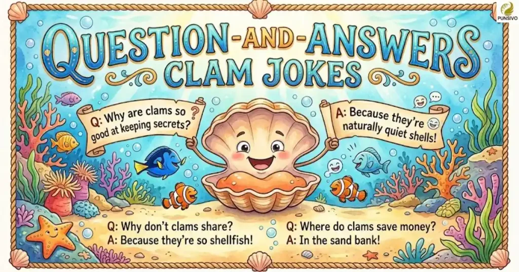 question-and-answer-clam-jokes Question-and-Answer Clam Jokes