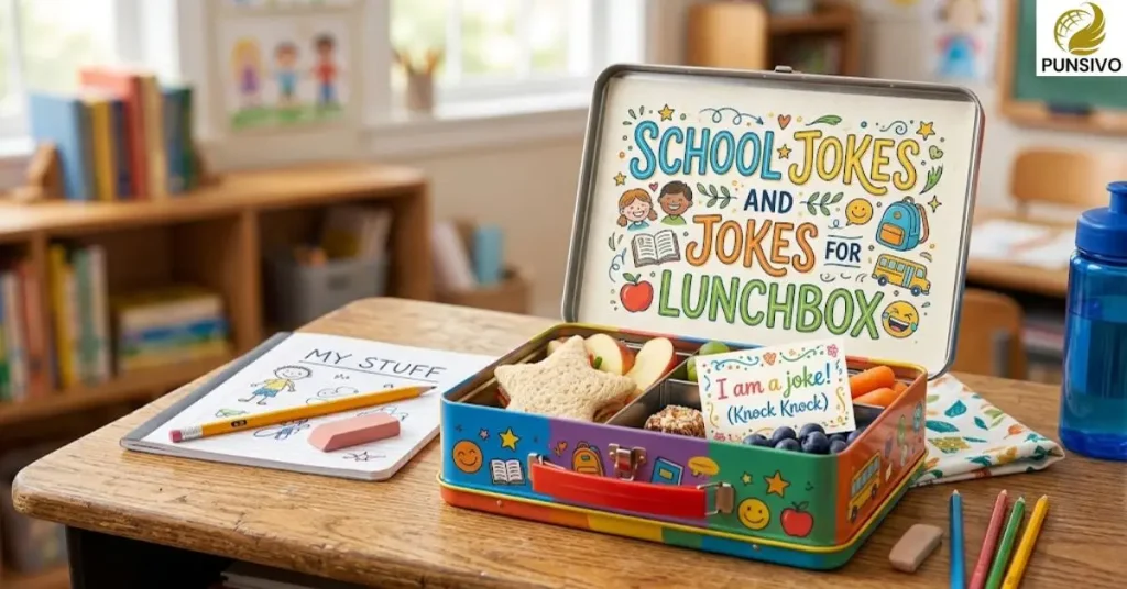 School Jokes and Jokes for Lunchbox