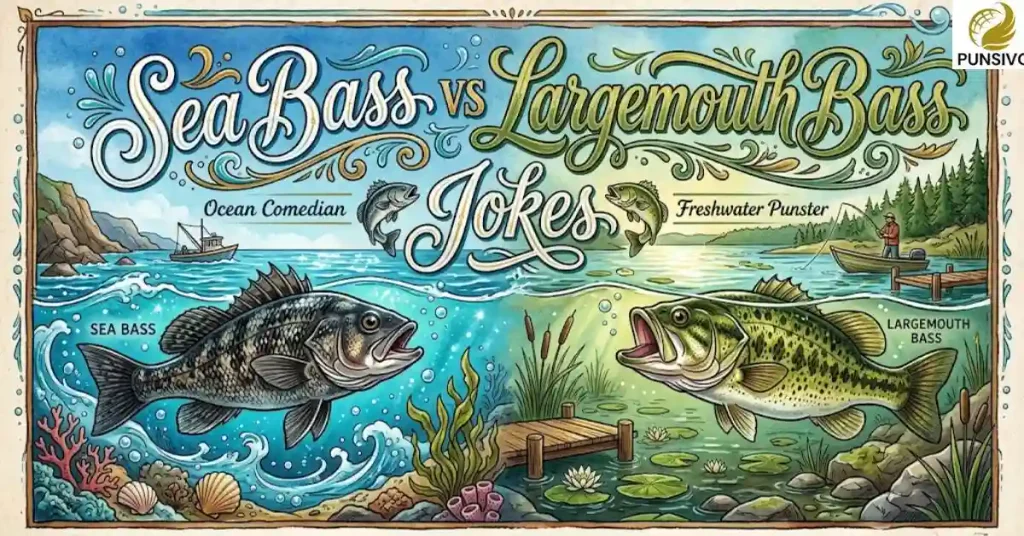 Sea Bass vs Largemouth Bass Jokes