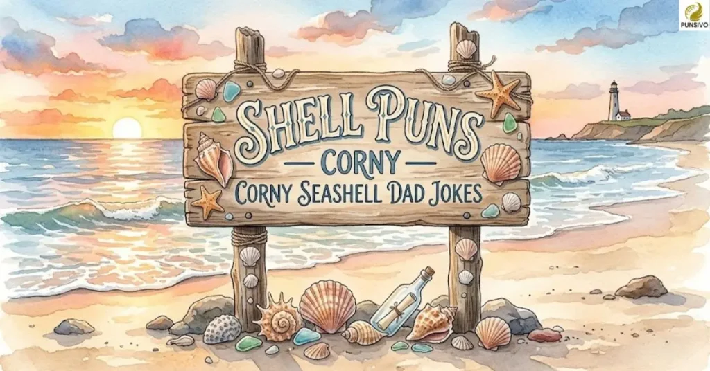 shell-puns-corny-seashell-dad-jokes Shell Puns — Corny Seashell Dad Jokes