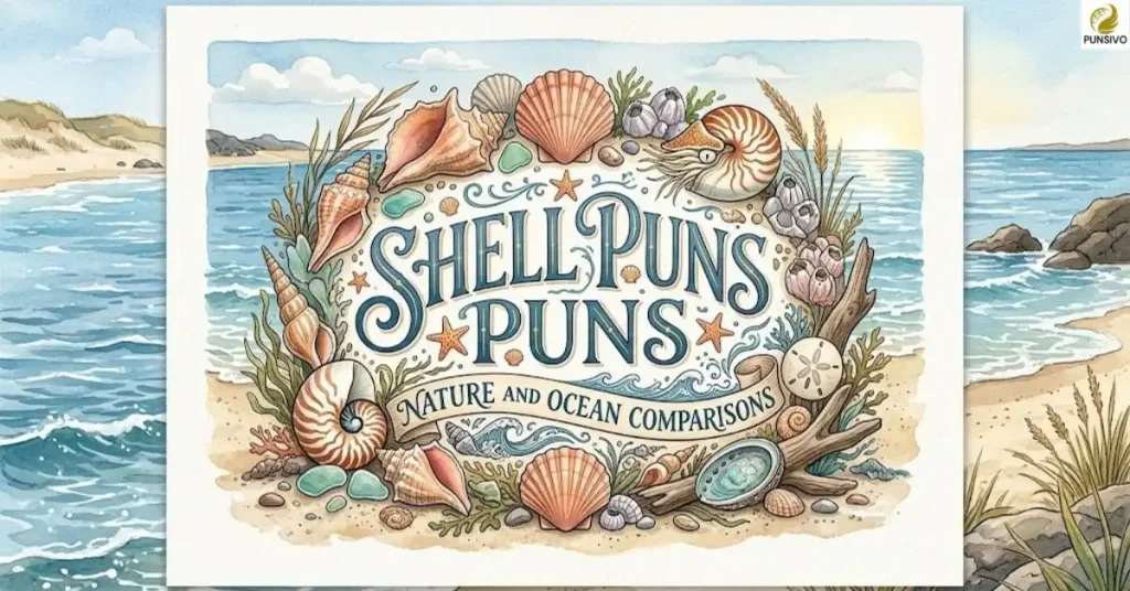 shell-puns-nature-and-ocean-comparisons Shell Puns — Nature and Ocean Comparisons