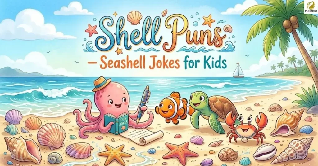 shell-puns-seashell-jokes-for-kids Shell Puns — Seashell Jokes for Kids