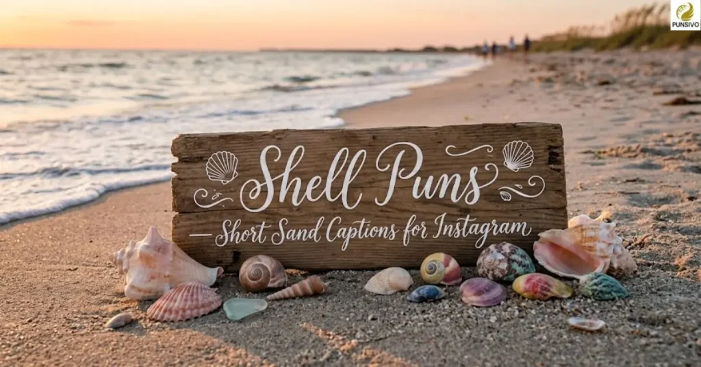shell-puns-short-sand-captions-for-instagram Shell Puns — Short Sand Captions for Instagram