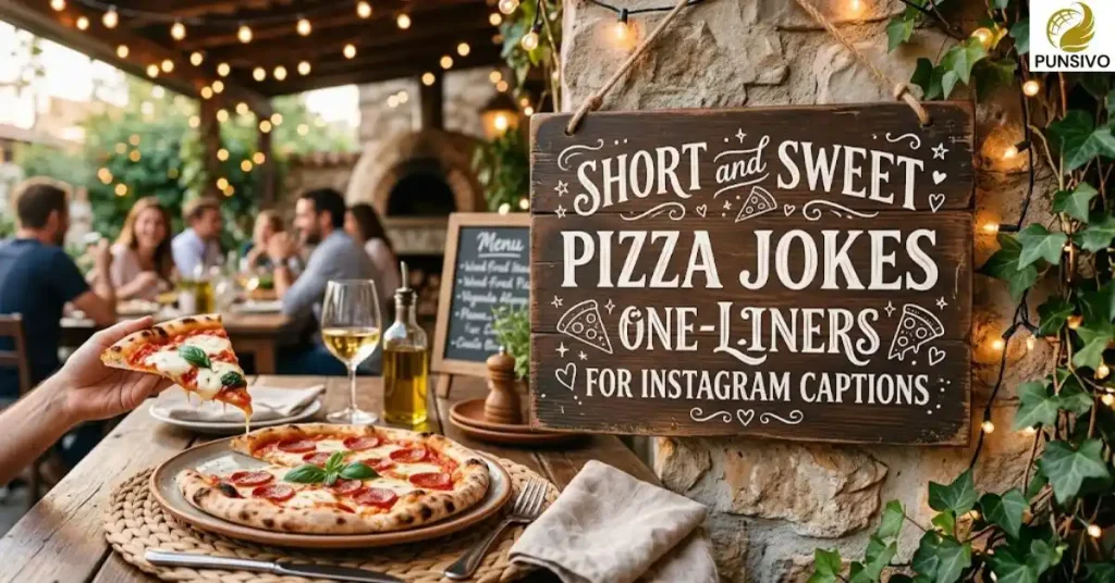 Short and Sweet Pizza Jokes One-Liners for Instagram Captions