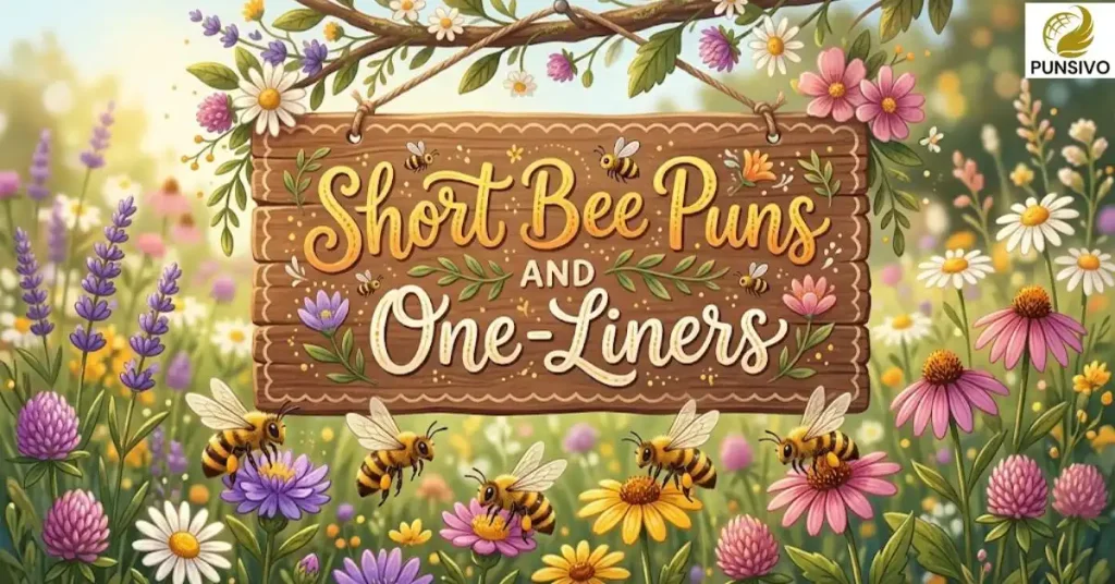 Short Bee Puns and One-Liners
