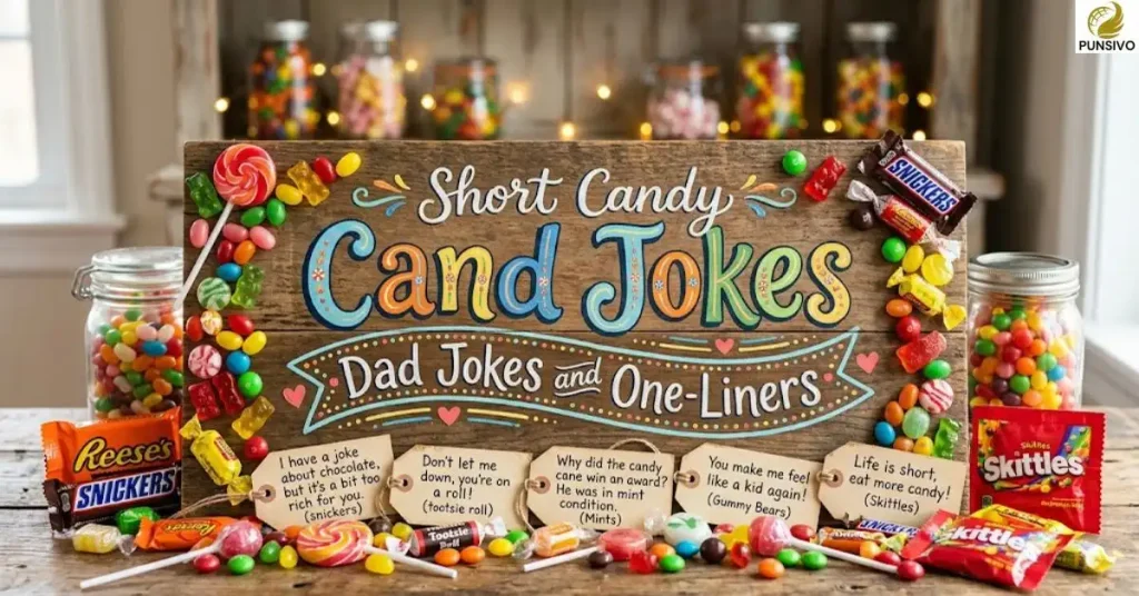 Short Candy Dad Jokes and One-Liners