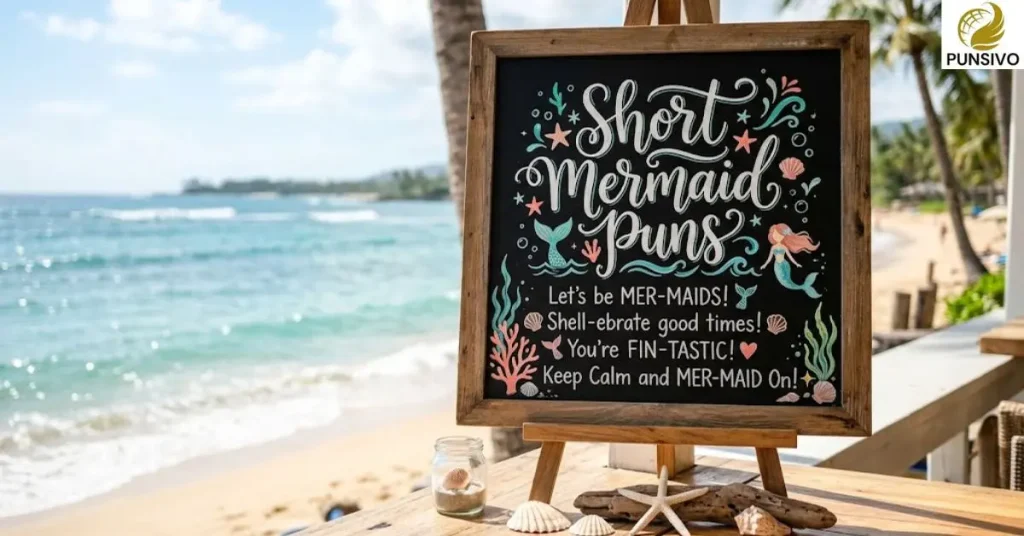 Short Mermaid Puns