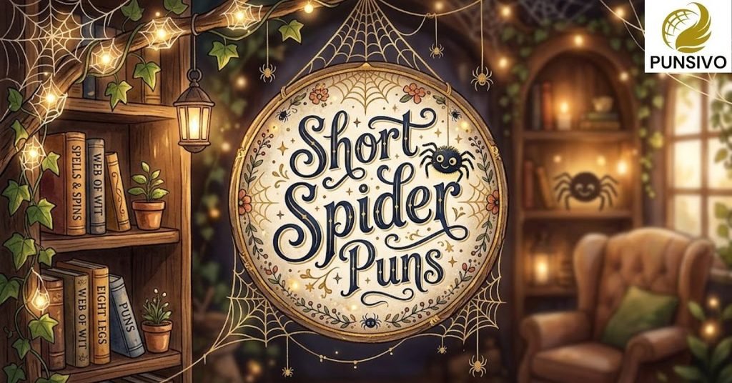 Short Spider Puns