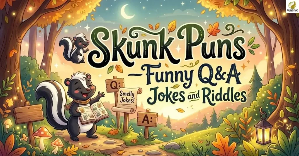 Skunk Puns — Funny Q&A Jokes and Riddles