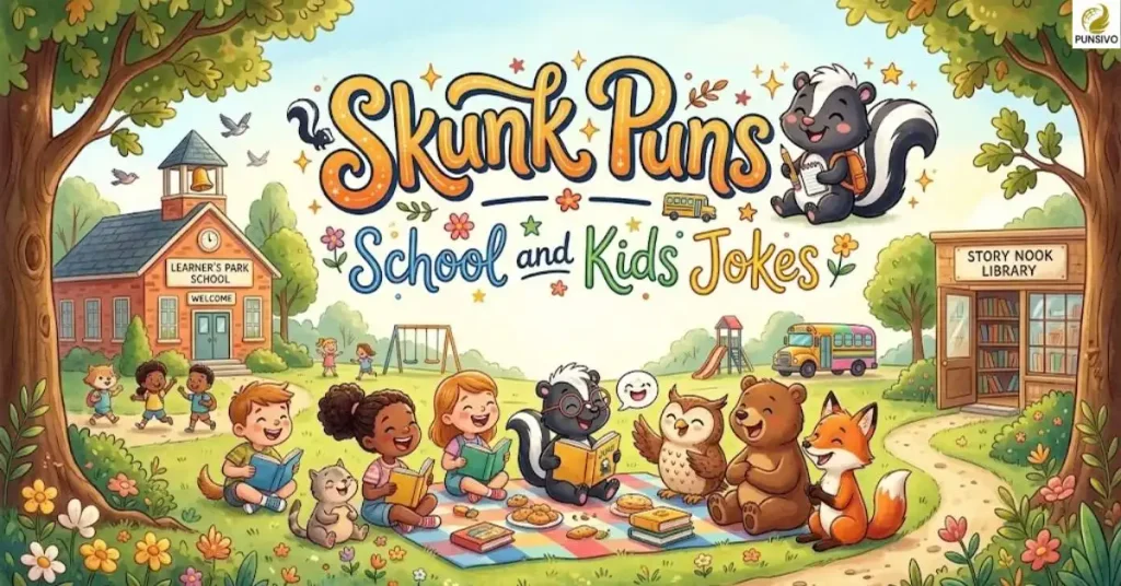 Skunk Puns — School and Kids Jokes