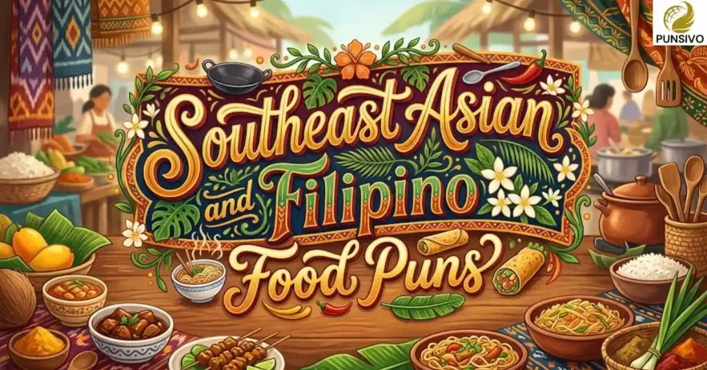 Southeast Asian and Filipino Food Puns