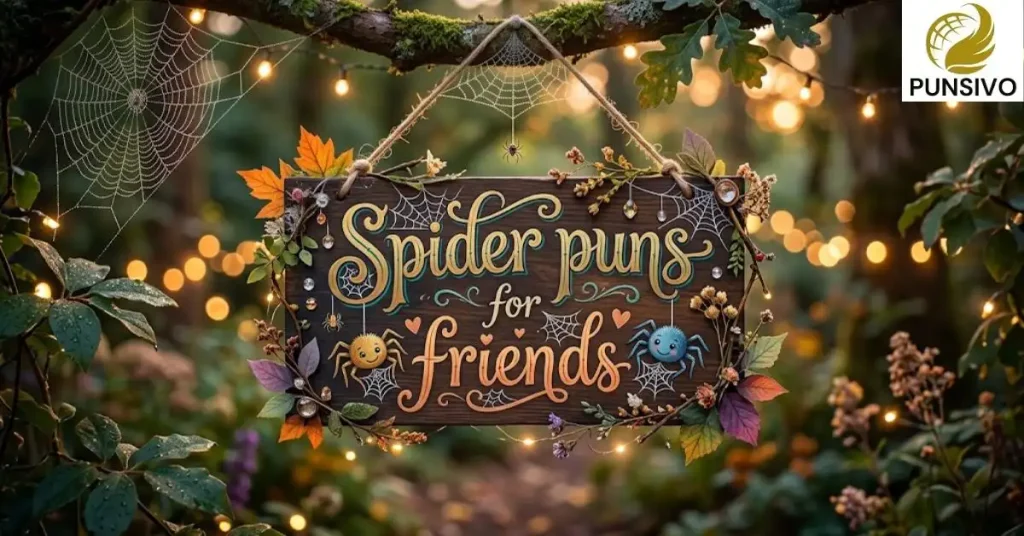 Spider puns for friends