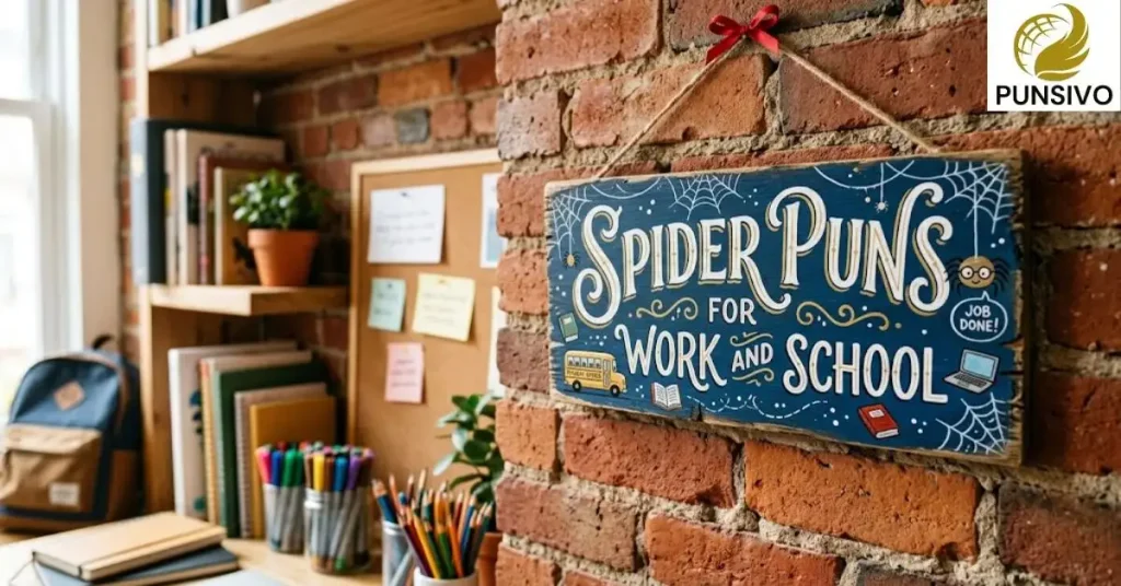 Spider puns for work and school