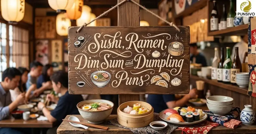 Sushi, Ramen, Dim Sum and Dumpling Puns