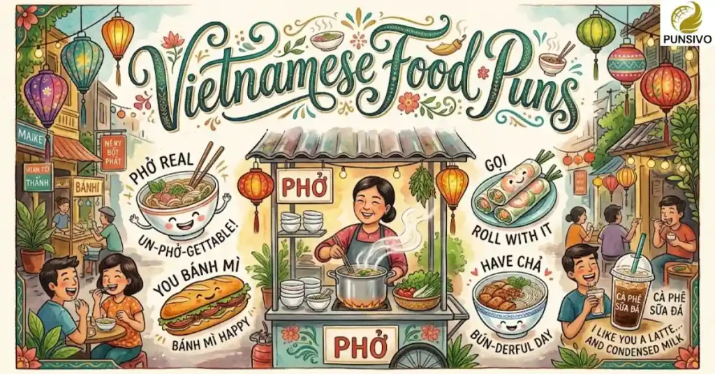 Vietnamese Food Puns