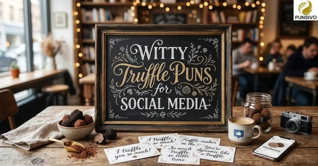 Witty Truffle Puns for Social Media